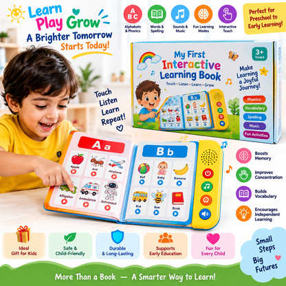 Interactive Audio Learning Book for Kids