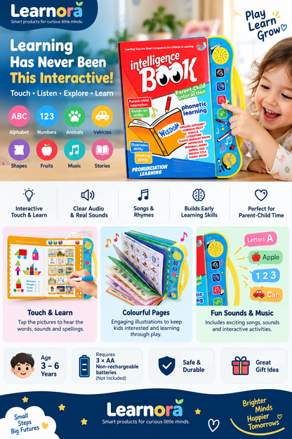 Interactive Audio Learning Book for Kids