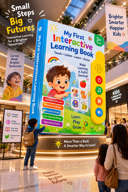 Interactive Audio Learning Book for Kids